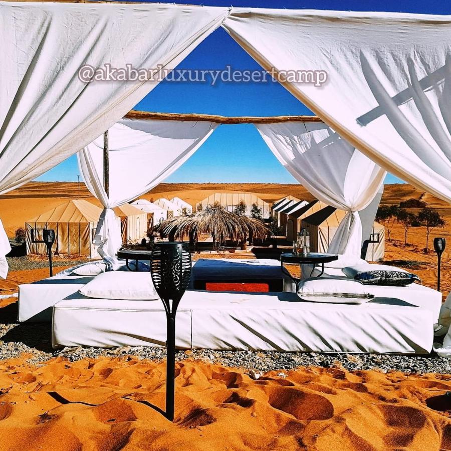 Akabar Luxury Desert Camp Merzuga Kültér fotó
