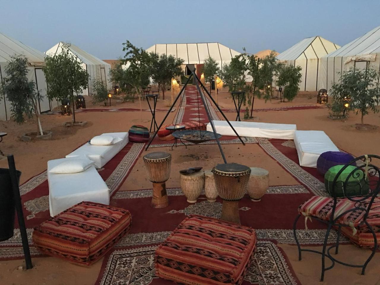 Akabar Luxury Desert Camp Merzuga Kültér fotó